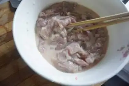 Make Sour pork step 2