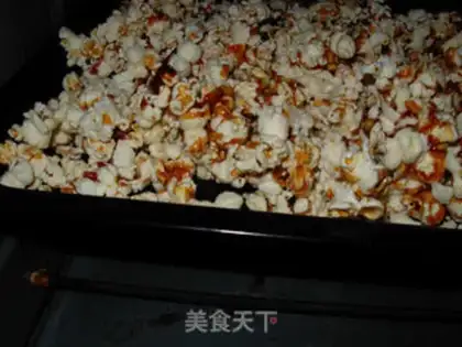 Make Caramel popcorn step 6
