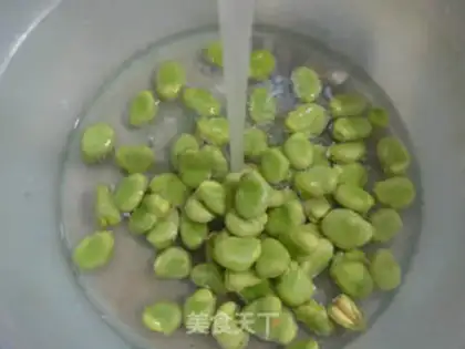 Make ♪ Snow-cracking bean ♪ step 1