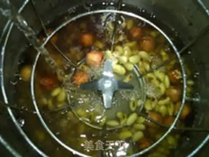 Make Red bean rice lily soy step 6
