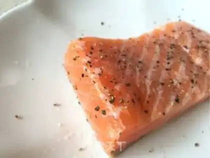 Make Black pepper salmon step 6