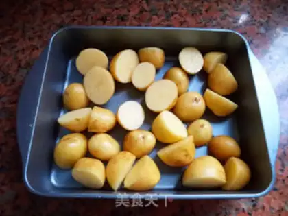 Make Roasted potatoes step 0