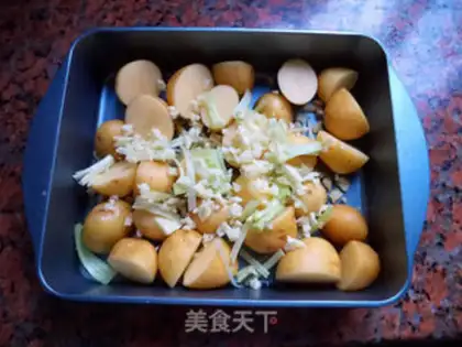 Make Roasted potatoes step 1