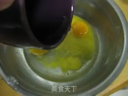 Make Red Cake Roll step 1