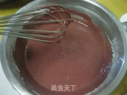 Make Red Cake Roll step 3