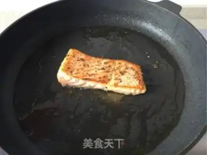 Make Black pepper salmon step 11