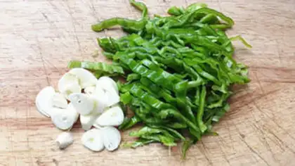 Make Sour spicy belt step 2