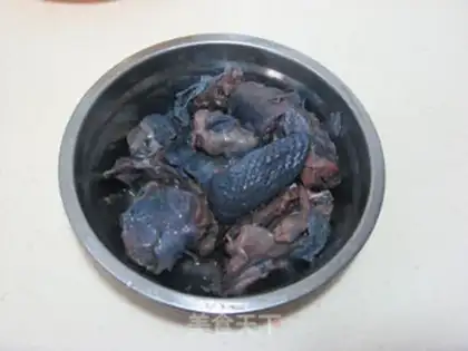 Make Crab-flavored chicken soup step 0