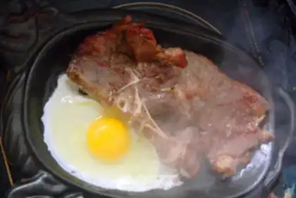 Make Iron-plated black bubbly steak step 5