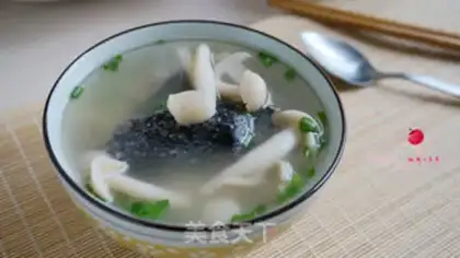 Make Crab-flavored chicken soup step 5