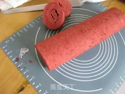 Make Red Cake Roll step 13