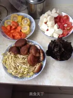 Make Fresh soup step 1