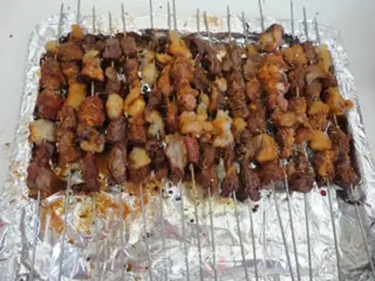 Make The lamb string step 7