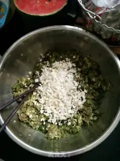 Make Bean bean buns step 4