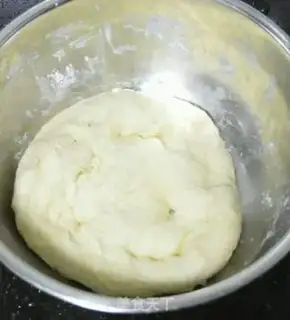 Make Bean bean buns step 5