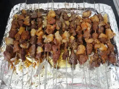 Make The lamb string step 8