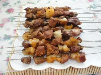 Make The lamb string step 9