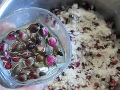 Make Rose waffles step 8