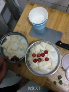 Make Home fruit salad step 2