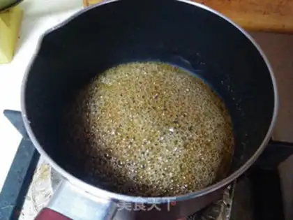 Make Kashda caramel pudding step 1