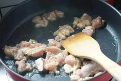 Make Peach chicken step 4