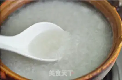 Make Shrimp congee step 6