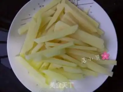 Make French fries step 1