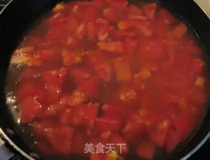 Make salmon tomato soup step 3
