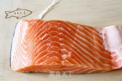Make Mustard salmon mango salad step 3