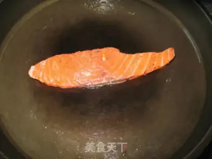 Make Salad salmon step 2