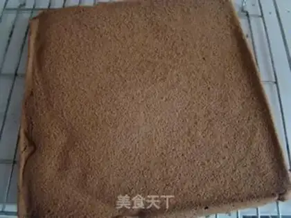 Make Chocolate mousse pelvis cake step 10