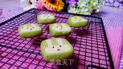 Make Tea rabbit cookies step 27