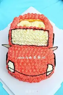 Make Red sports cake step 26