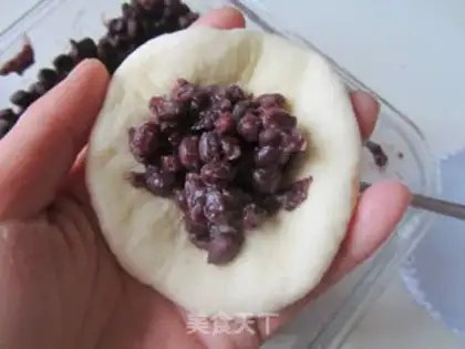 Make Red bean pineapple bun step 14