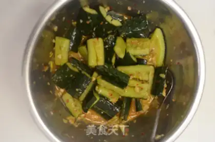 Make Cool cucumber step 3