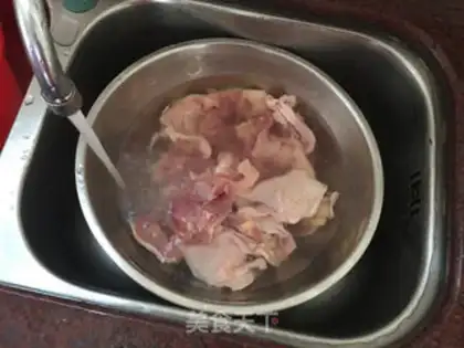 Make Frozen chicken step 1