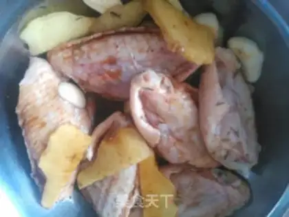 Make Beer chicken wings step 3