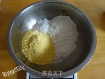 Make Corn pasta step 1