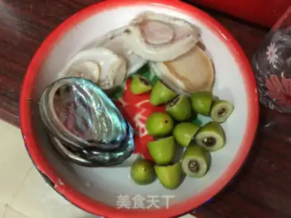 Make Olive stew abalone step 1