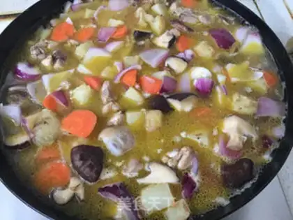Make Curry chicken step 8
