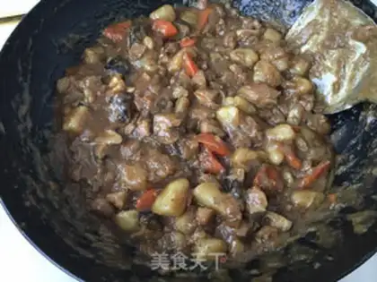 Make Curry chicken step 9