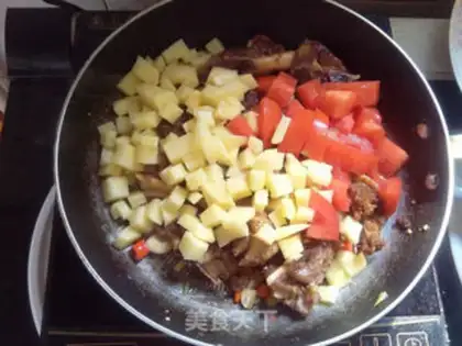 Make Lamb pasta step 5