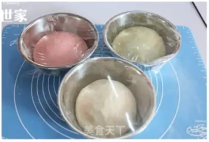 Make Three-colour toast step 3