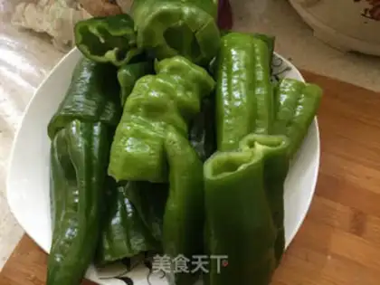 Make Tied peppers step 0