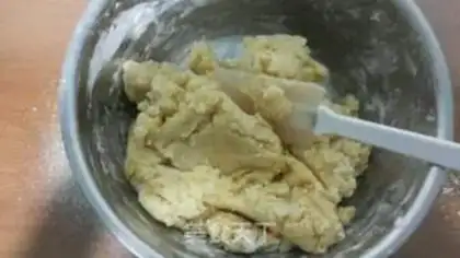 Make Almond peaches step 3