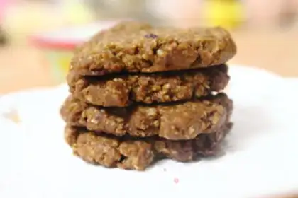 Make Red sugar oatmeal cookies step 7