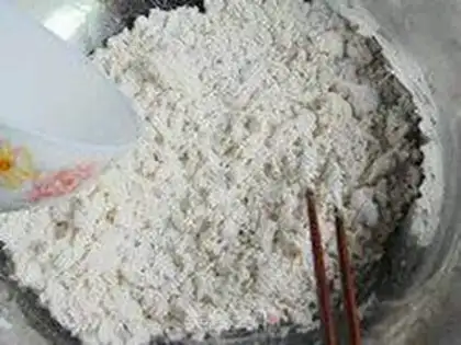 Make ♪ White and white ♪ step 2