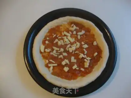 Make Black pepper beef pizza step 4