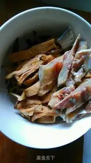 Make Salt fish and eggplant step 0