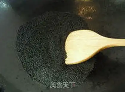 Make walnut sesame paste step 1